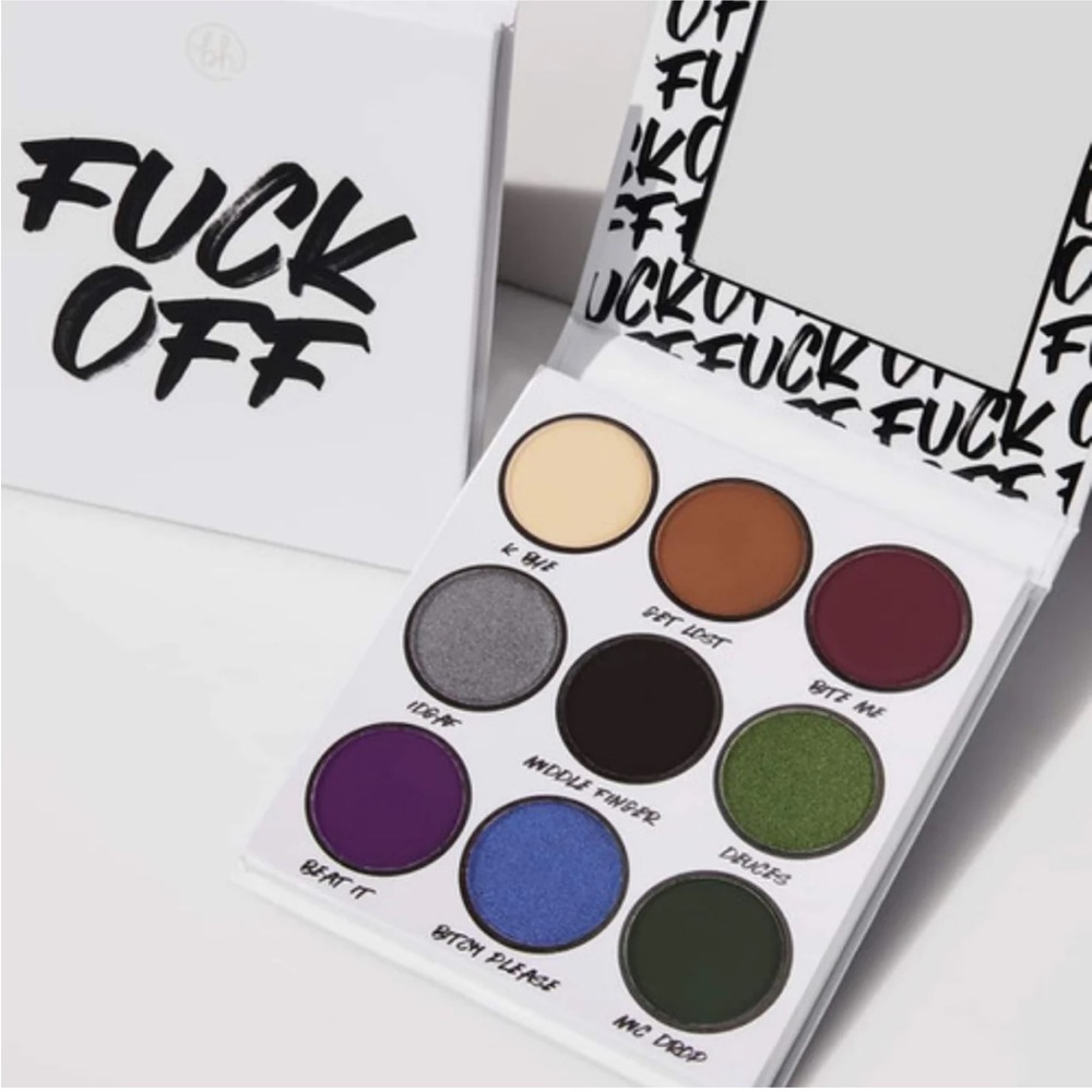 NEW BH Cosmetics F*CK OFF 9-Color Shadow Palette